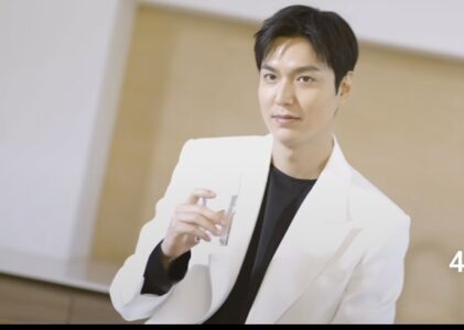 Un día  en la vida de Lee Min Ho a través de un Comercial