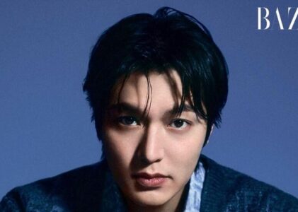 Lee Min Ho brillando en la revista HARPER’S BAZAAR