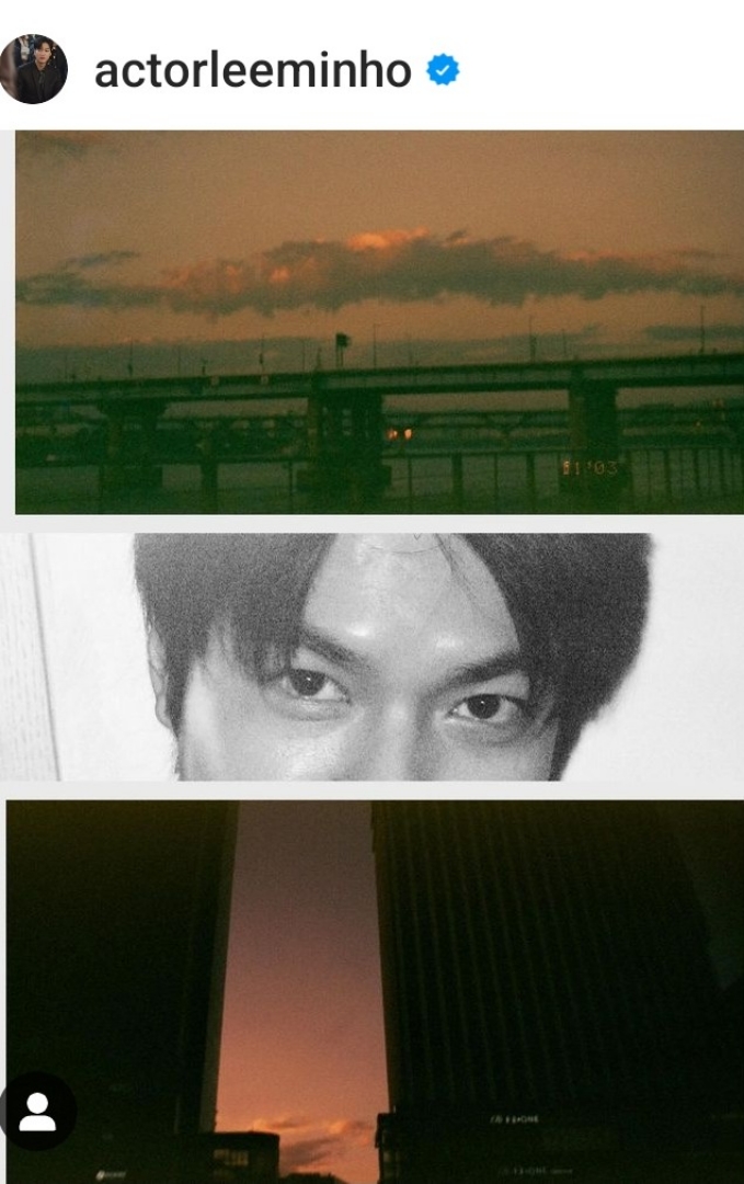 Lee Min Ho actualiza su Instagram